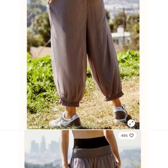 NWT Free People Sashay My Way Solid Jogger Pants - Picture 8 of 12